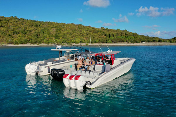 Luxury boat charter in the Virgin Islands