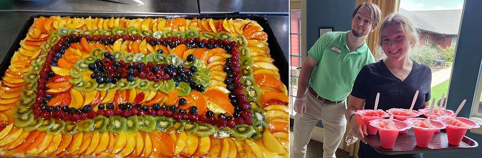 Sumptuous and healthy treats