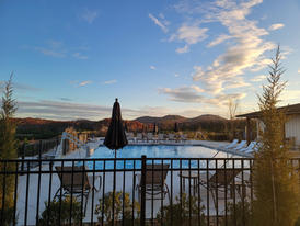 Grandview Pool looking south at golden hour :-)