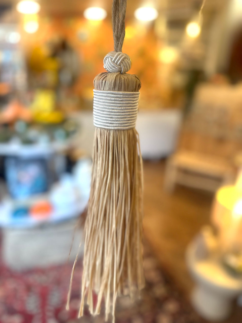 Miniature : Pompon Raphia (Taille M) 