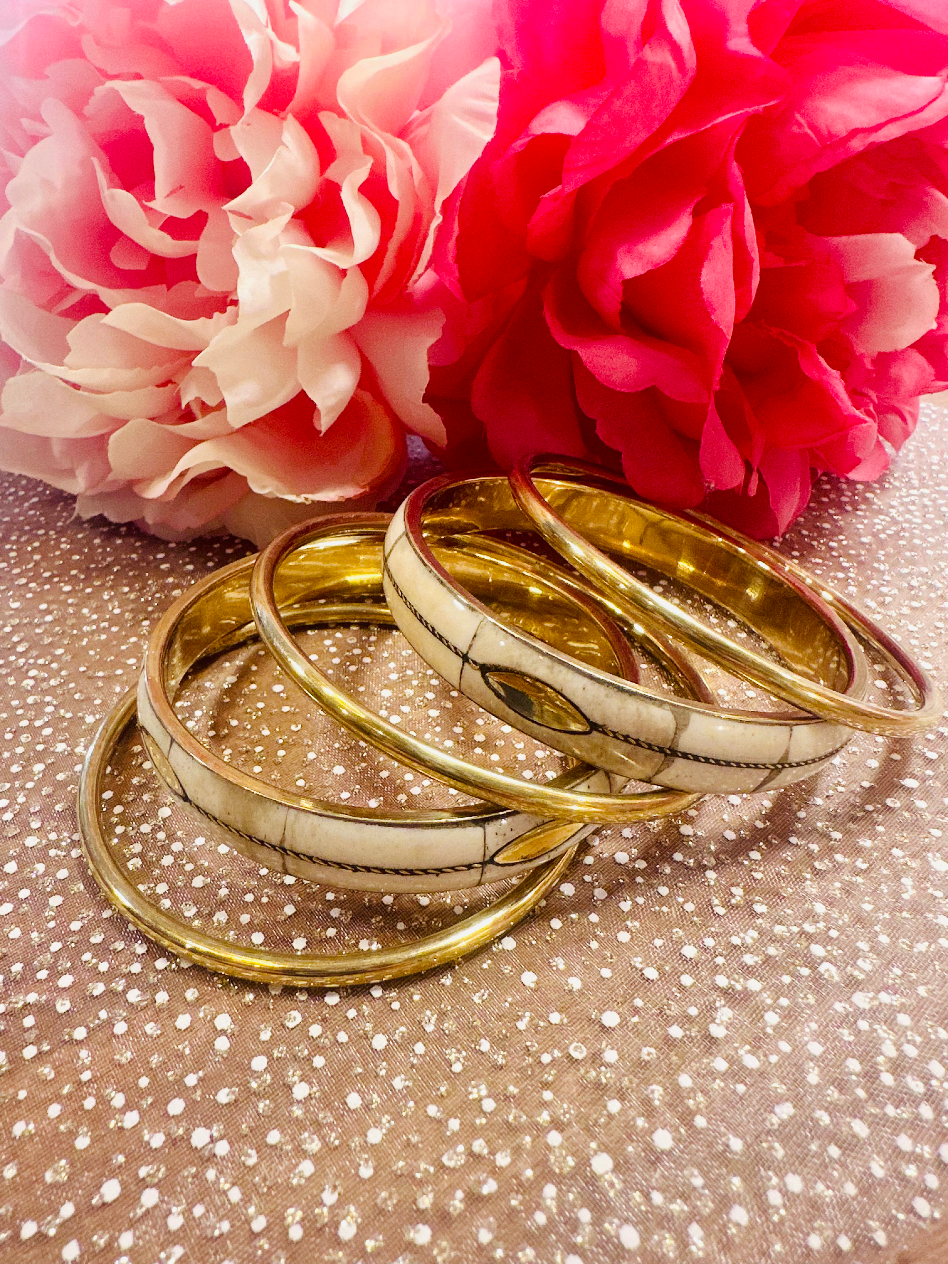 Joncs en cuivre (lot de 5)