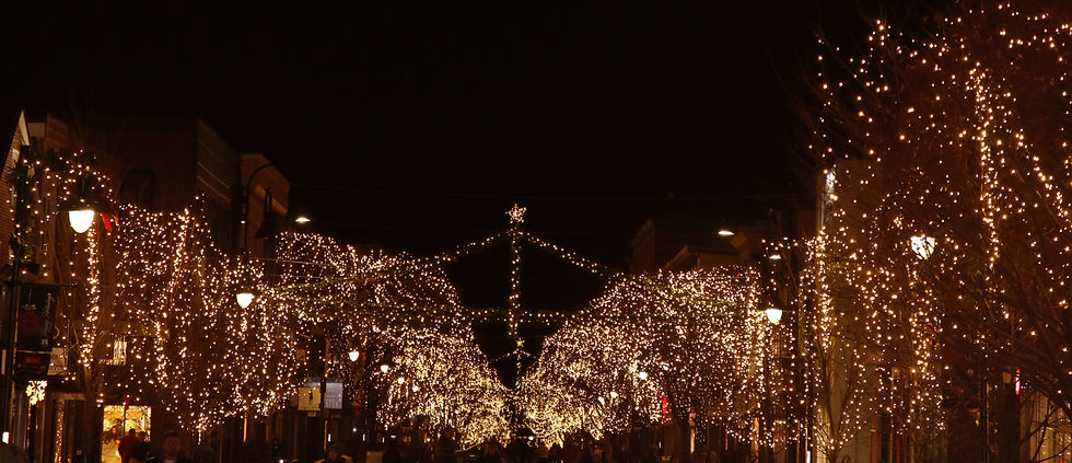 Christmas Lights on Church Street
