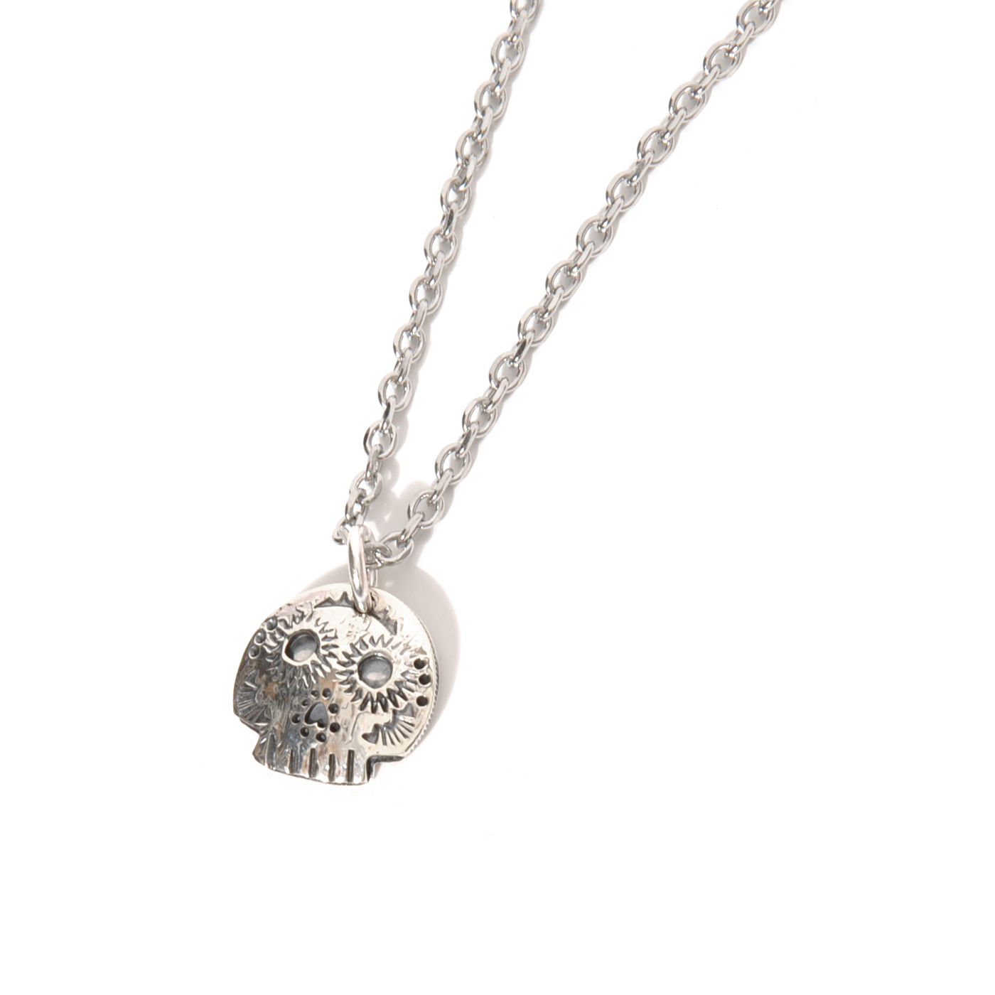 BARNS X NORTH WORKS Mexican Skull 10 Cents Necklace