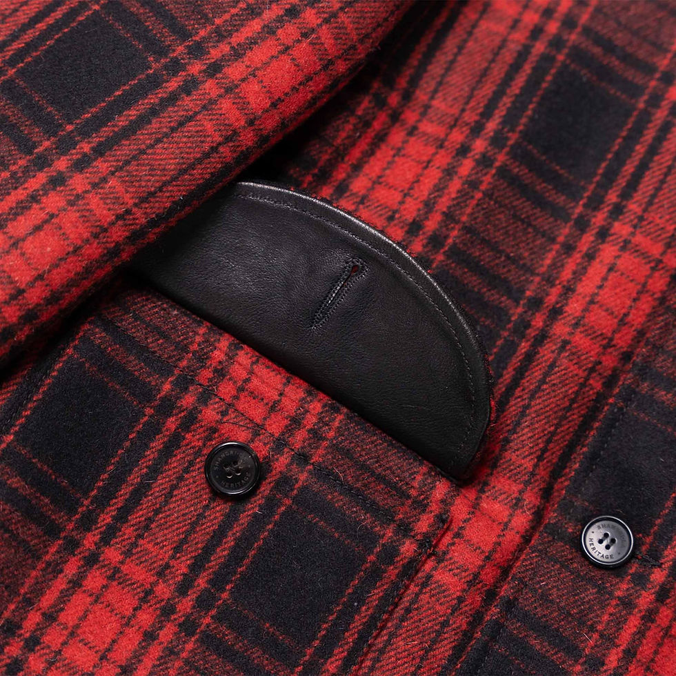 Thumbnail: SHANGRI LA HERITAGE “Cossack” Red Tartan Wool Jacket