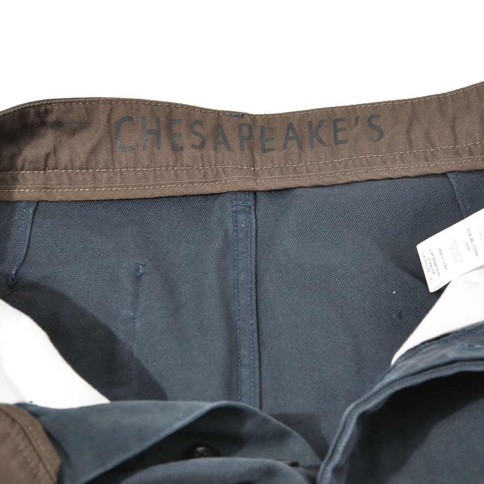Thumbnail: CHESAPEAK'S Work Pant Canvas Red Hook Navy