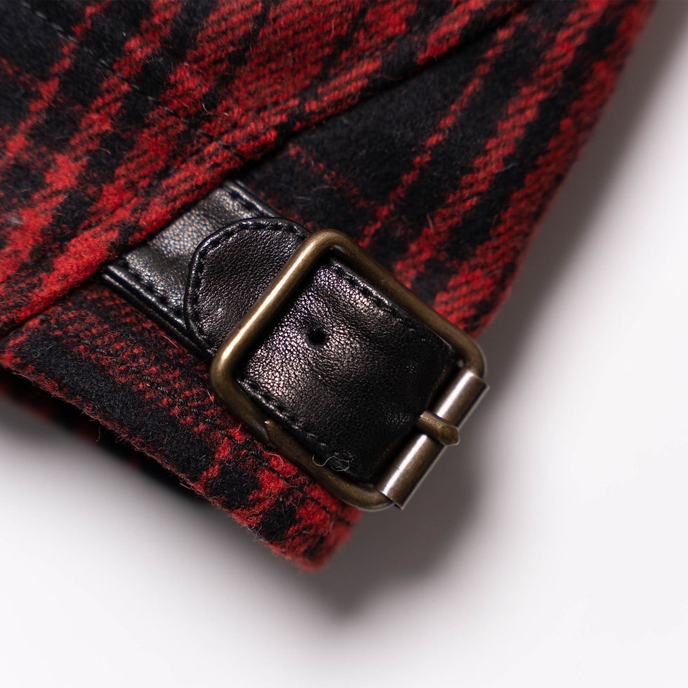Thumbnail: SHANGRI LA HERITAGE “Cossack” Red Tartan Wool Jacket