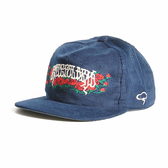 THE AMPAL CREATIVE x GRATEFUL DEAD Roses Snapback Navy | Pereffs