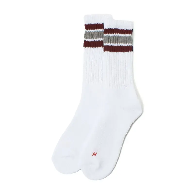 Thumbnail: HEALTHKNIT 3-line crew socks (Pack of 3 pairs)