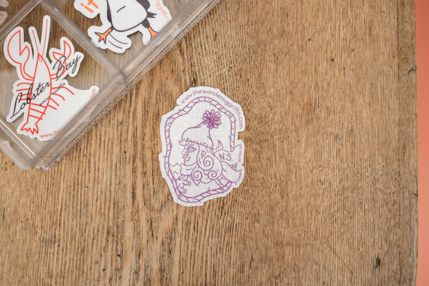 Fisherlass Sticker