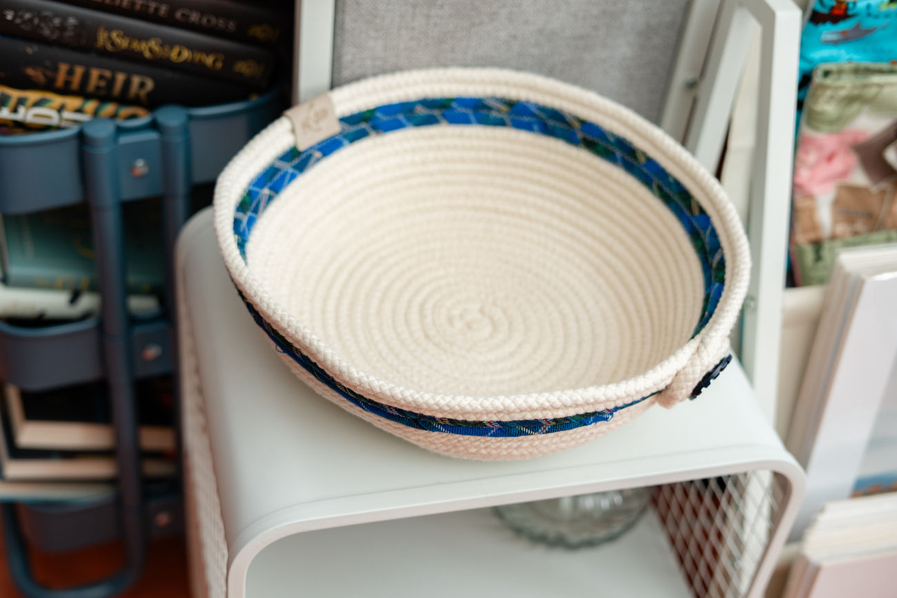 Nova Scotia Tartan Rope Bowl