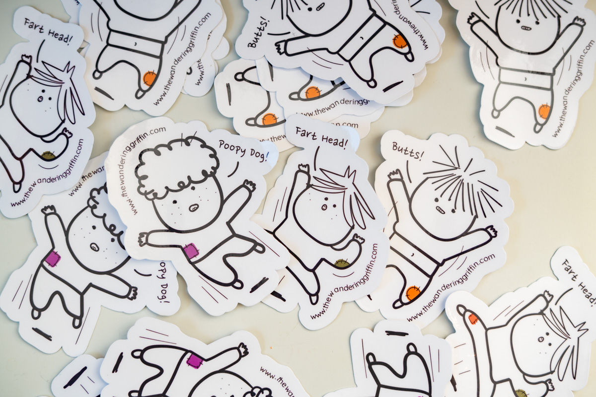 Wild Boys! Sticker