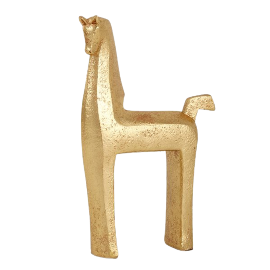 Escultura cavalo em polirresina