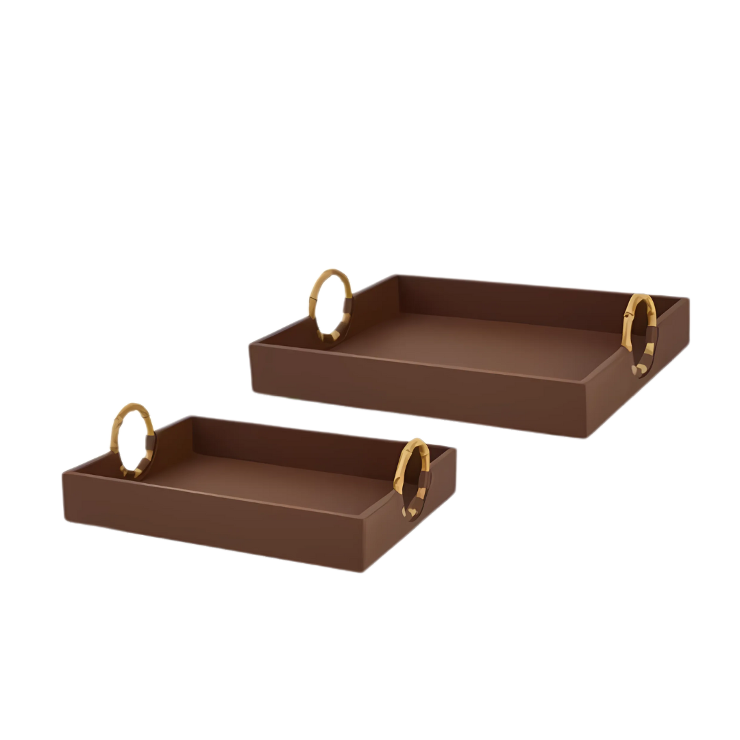 Kit Bandejas em MDF com revestimento em PU