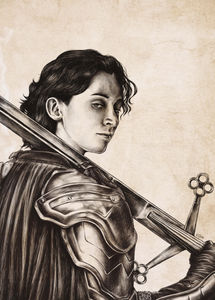 Autoportrait chevaleresque