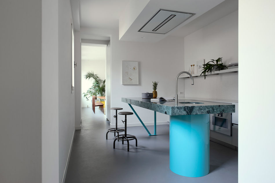 Hallmarks of traditional Venice reinvented in Casa Flora holiday flat by Diego Paccagnella