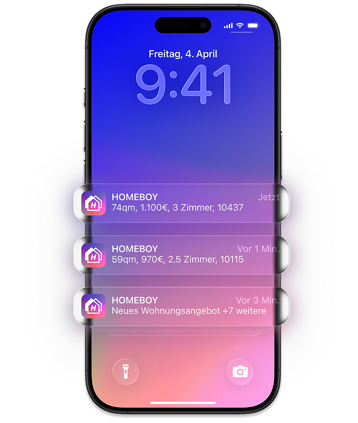 HOMEBOY Push Nachrichten neue Wonusangebote