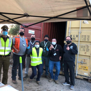 AGEC apoya labores de Cordón Sanitario.