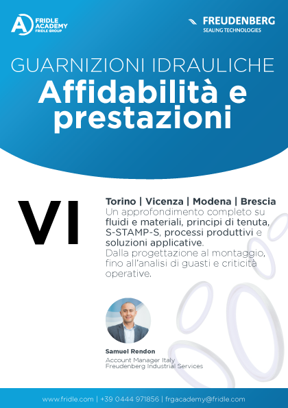 GUARNIZIONI IDRAULICHE: Affidabilità e prestazioni - VICENZA