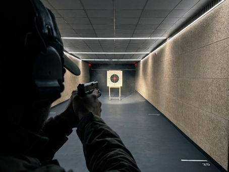 Profi Schütze in NRW auf der Shooting Range