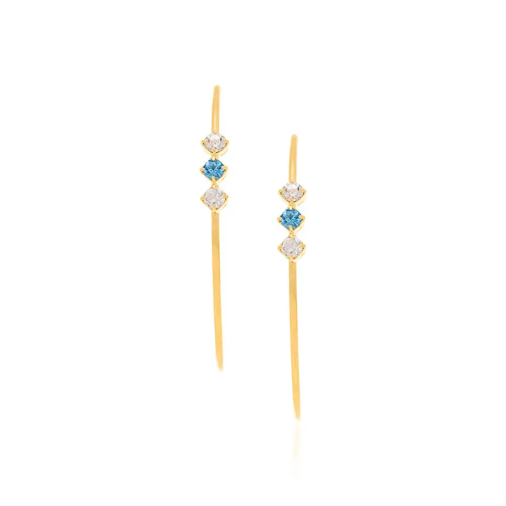 Brincos JOIA BANHADA OURO 18K 525081