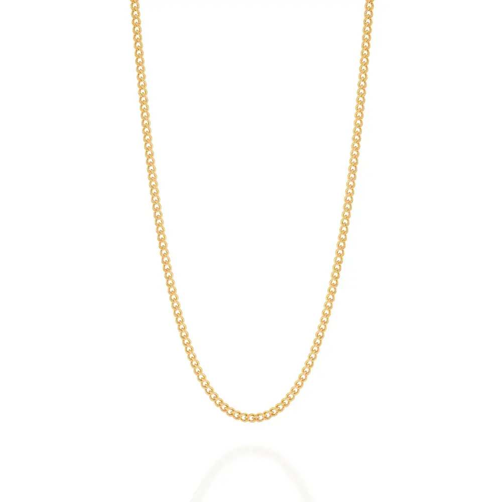 CORDÃO BANHADO A OURO 18K 60cm 530295
