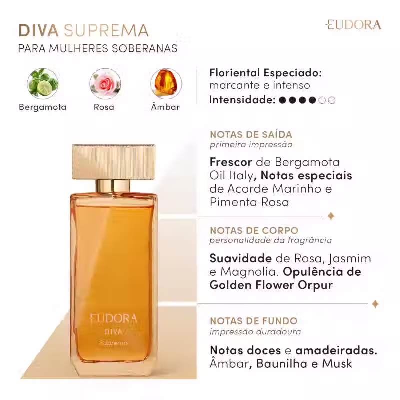 Thumbnail: Diva Suprema Desodorante Colônia 100ml
