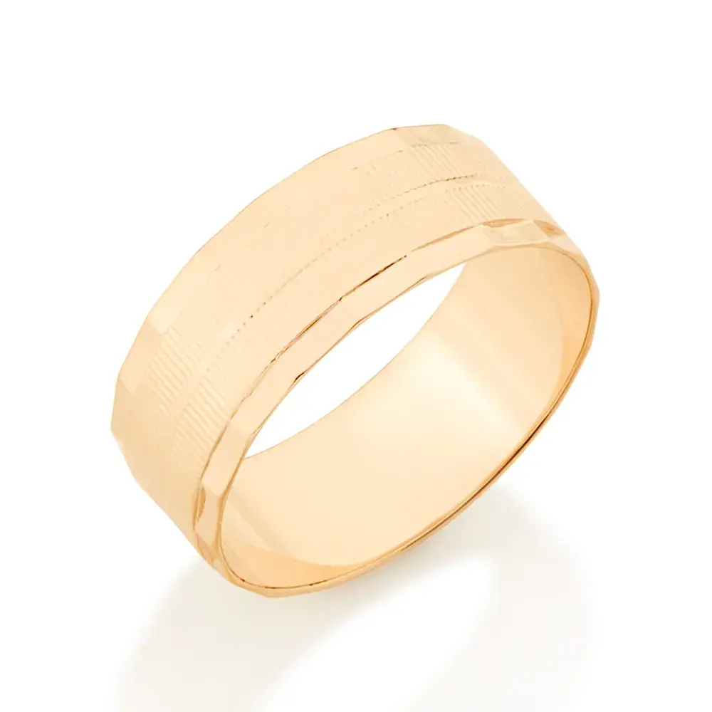 ALIANÇA BANHADA A OURO 18K 511139