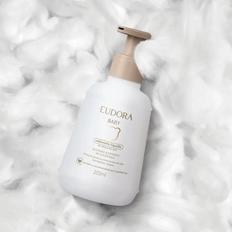 Thumbnail: Sabonete Líquido Eudora Baby Cabeça Aos Pés 200ml