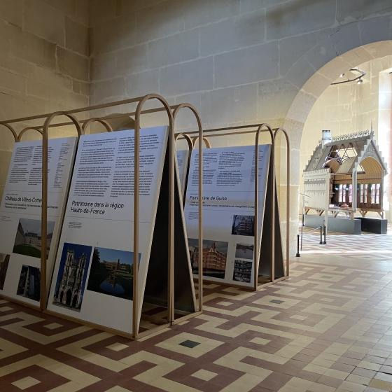 In situ, présentation de l'exposition (c) Cité de l'architecture et du patrimoine.