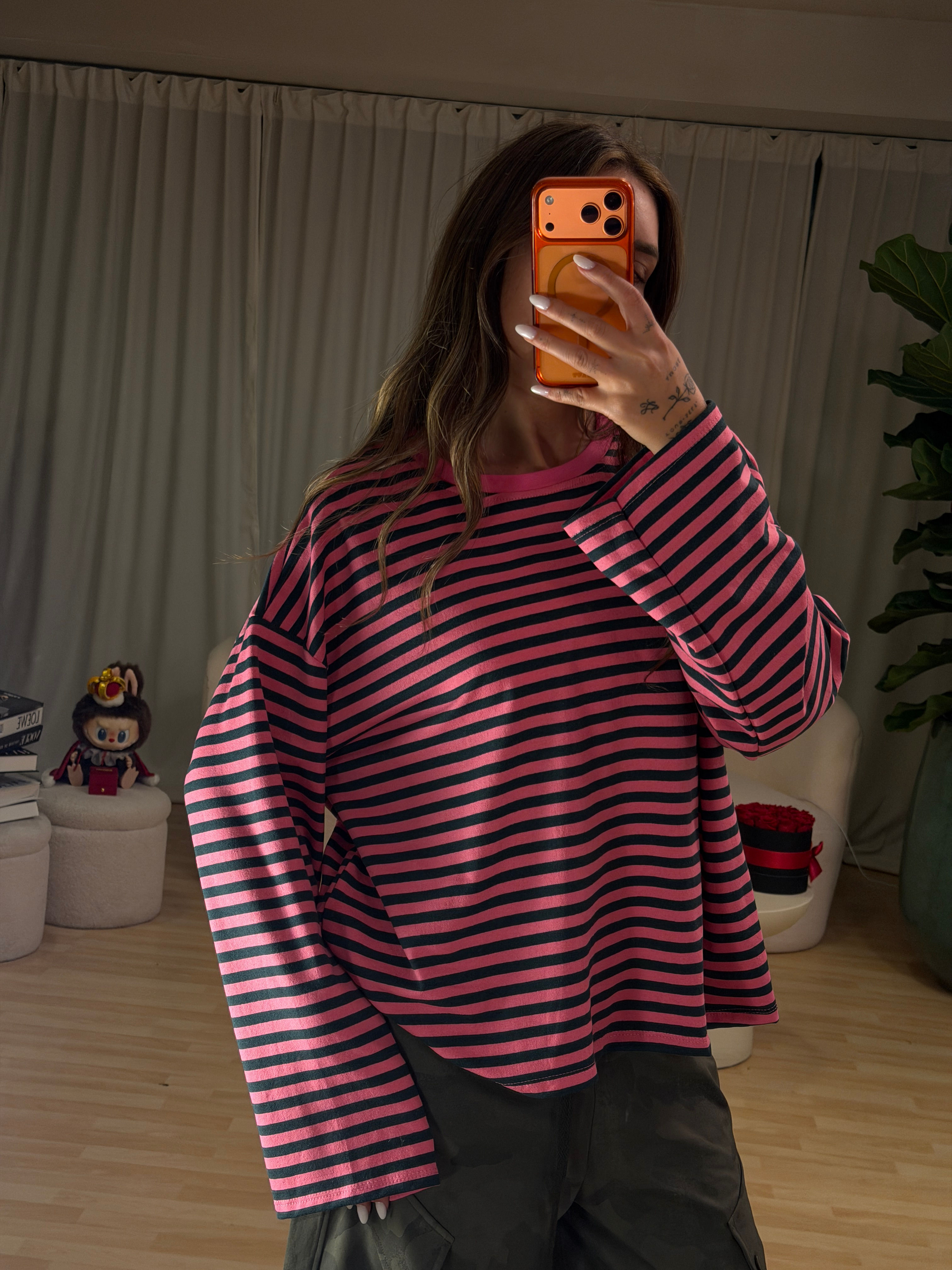 Maglia righe morbida