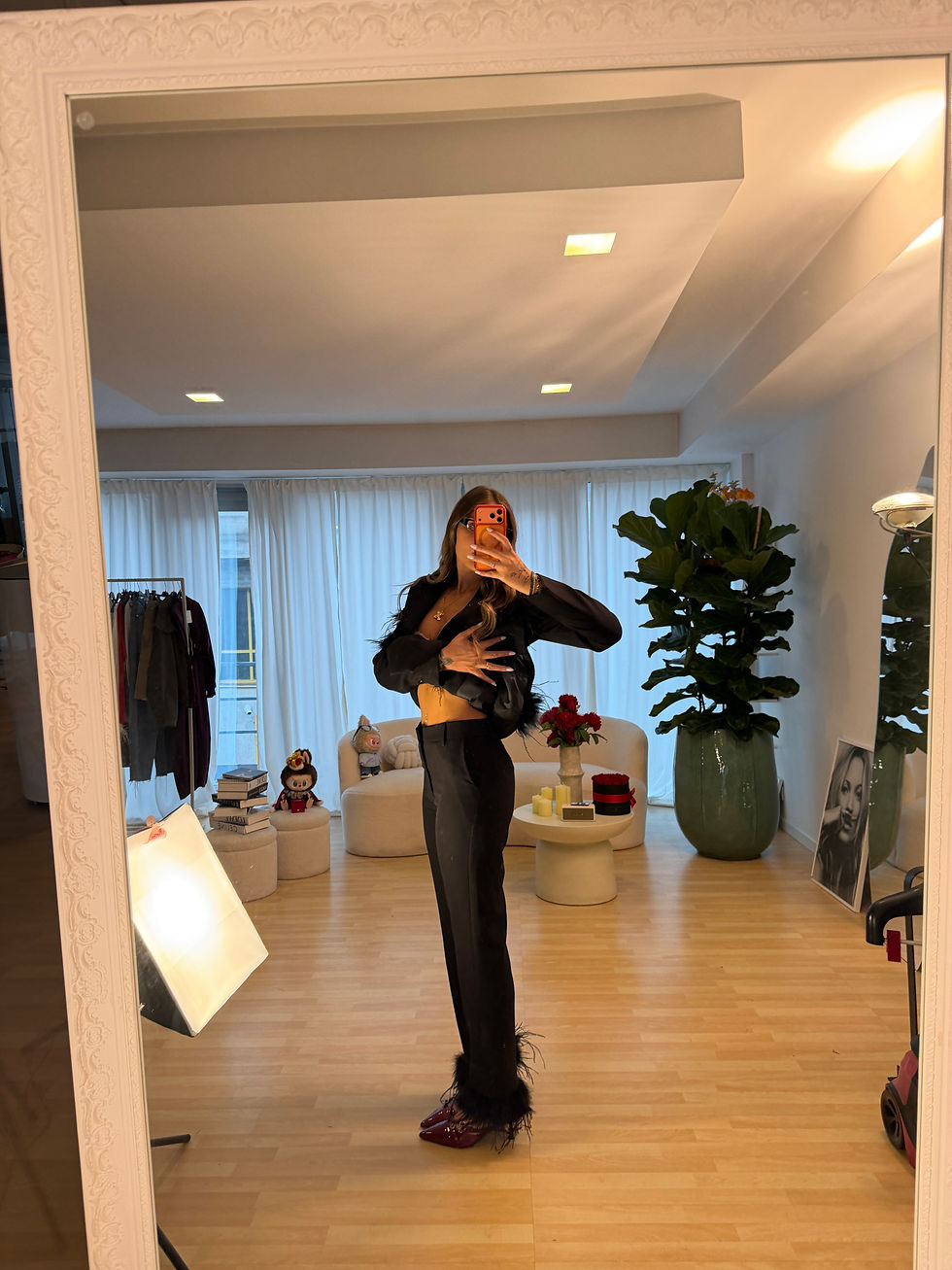 Miniatura: Pantalone dritto  PIUME lumi