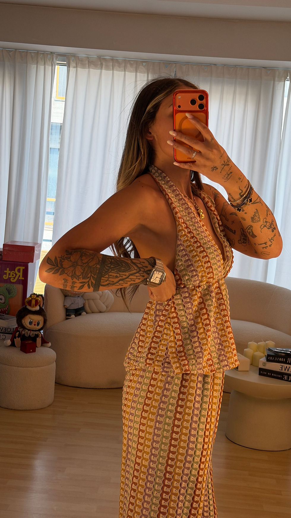 Miniatura: Coordinato FANTASIA  top + pantalone 