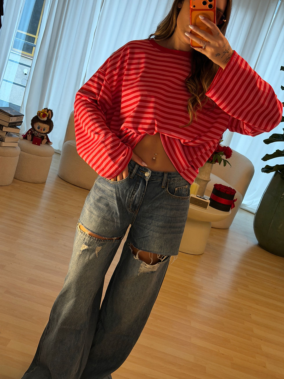Miniatura: Jeans spacchi davanti 