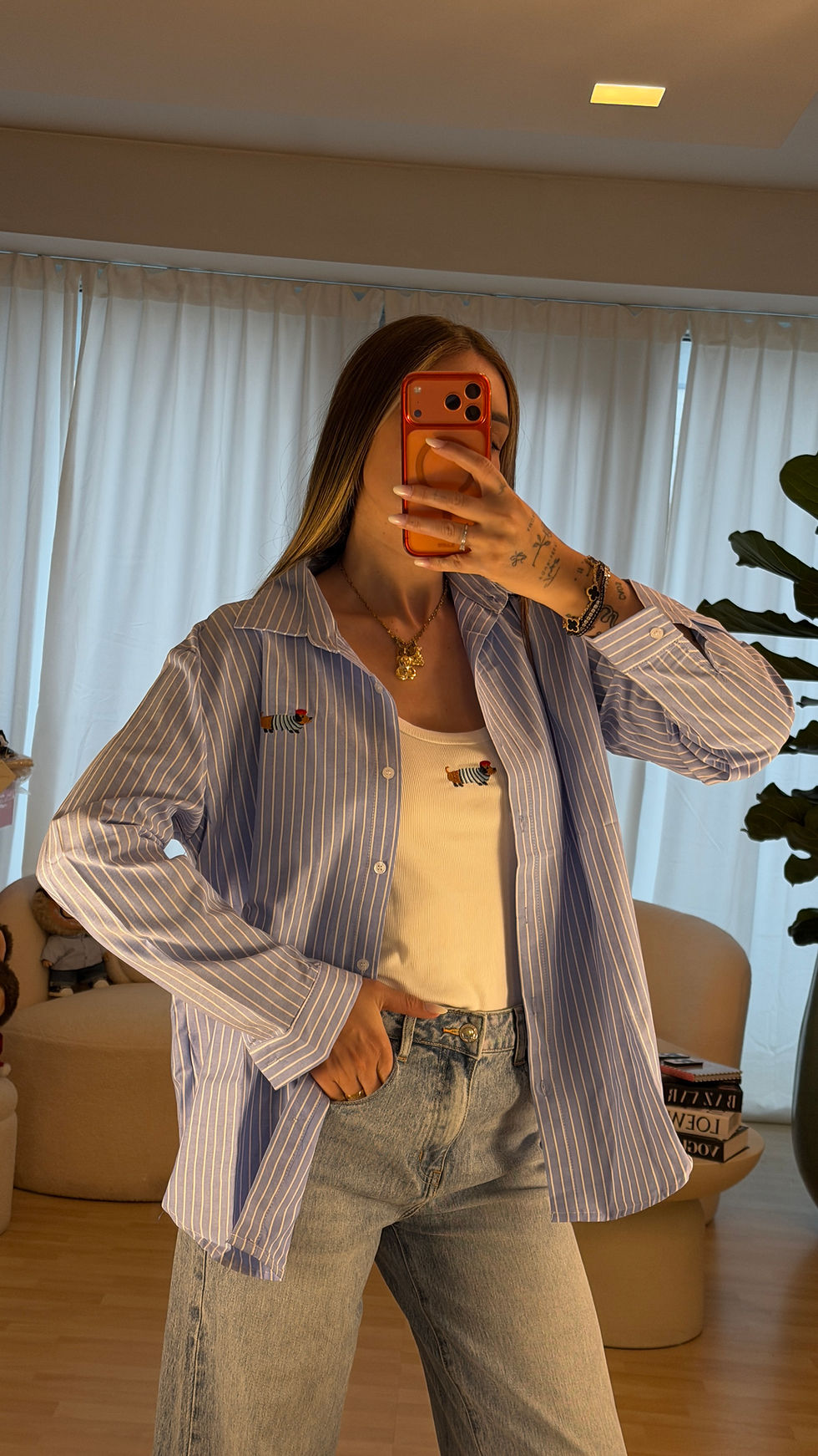 Miniatura: Camicia + canotta bassotto 