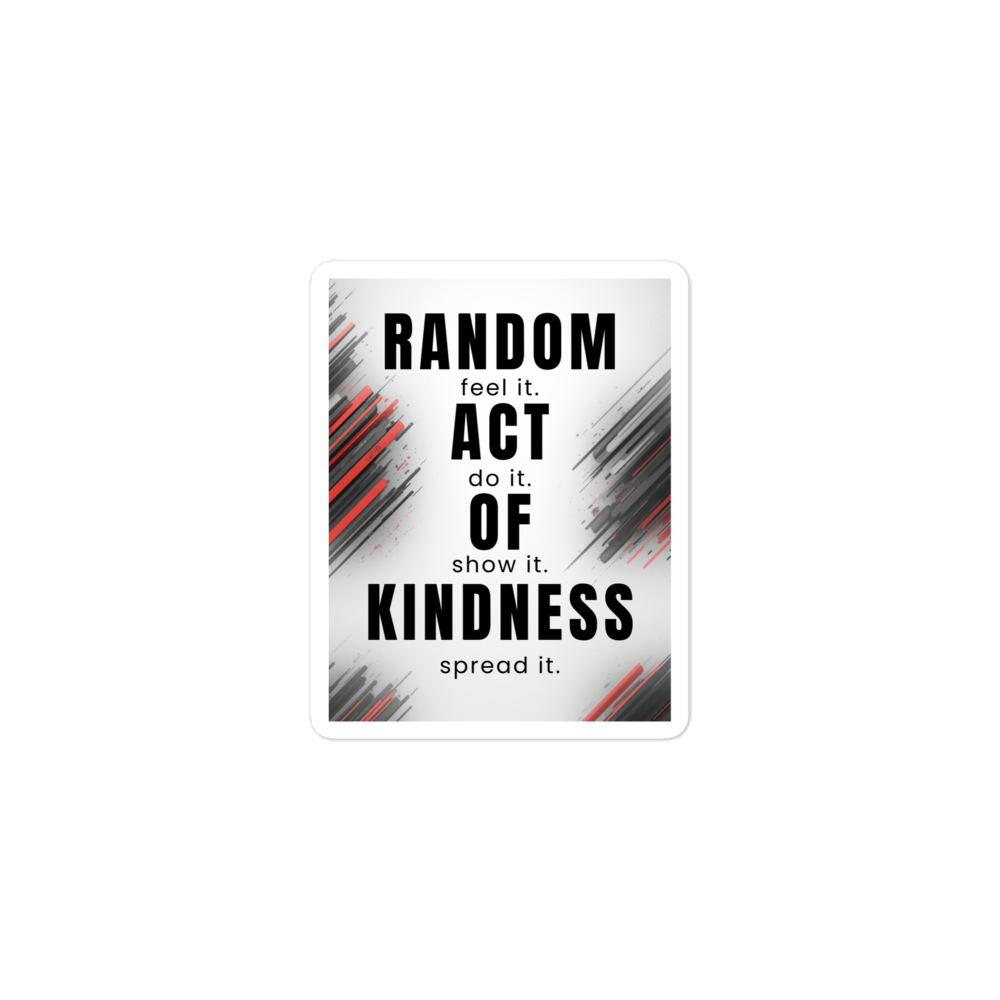Random Act of Kindness | Kiss-Cut Stickers