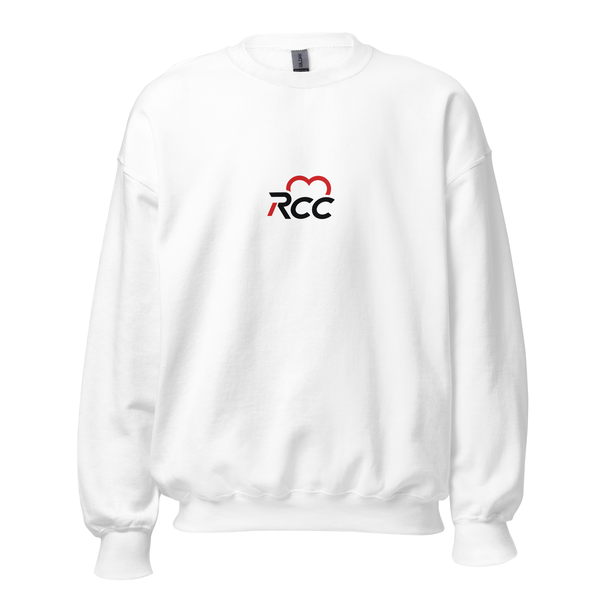 RCC Logo | Crew Neck Sweatshirt | Gildan 18000