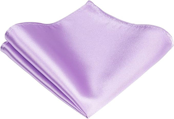 Thumbnail: LILAC SATIN NECKTIE & POCKET SQUARE