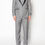 Thumbnail: GREY 3 PCS TUXEDO SUITS