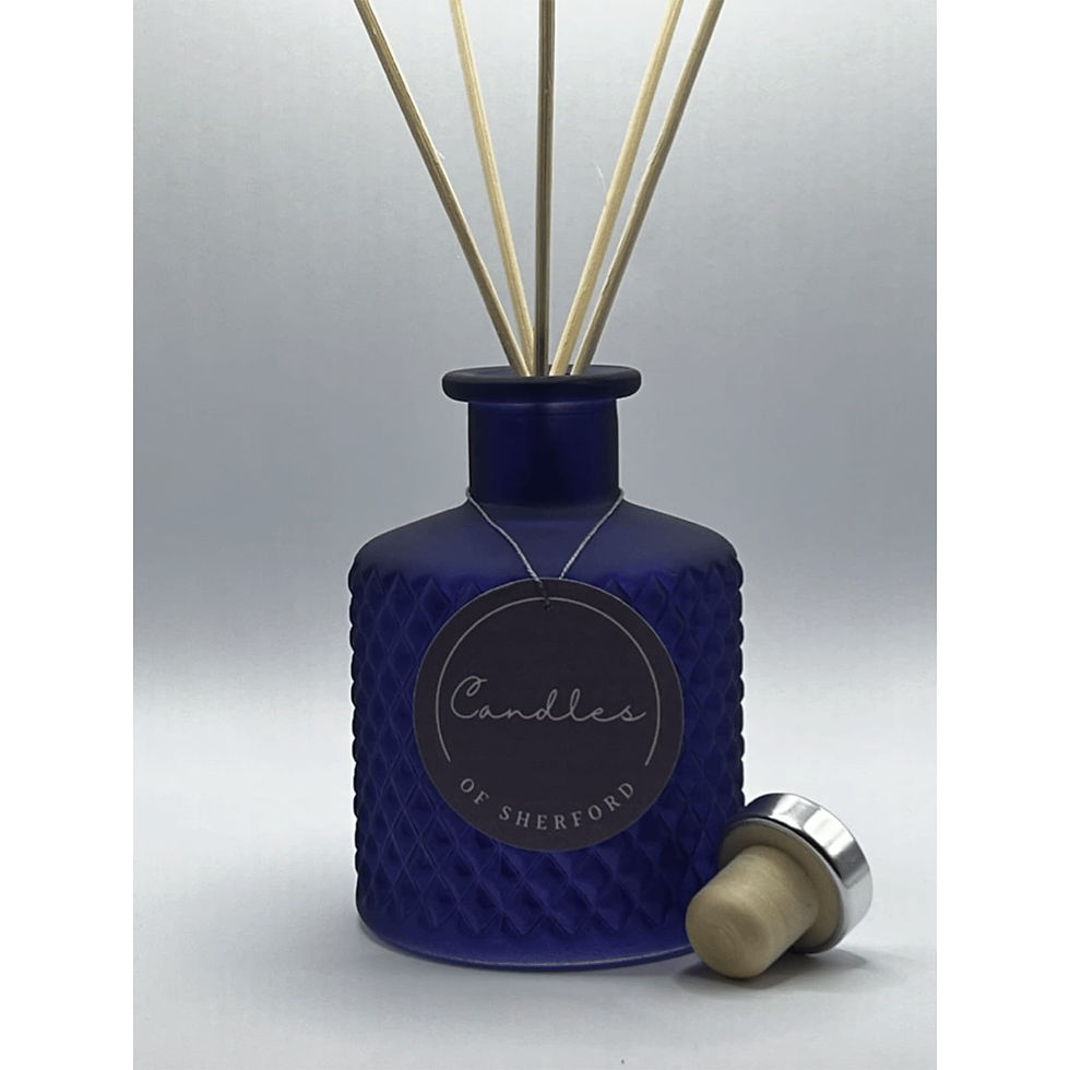 Frosted Navy Blue Reed Diffuser