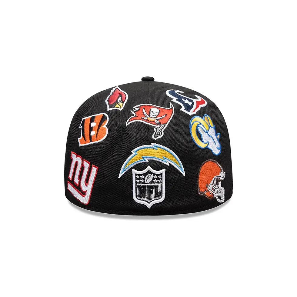 Miniatura: NFL All Over Logo 59FIFTY Cerrada
