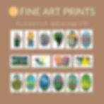 Thumbnail: 4x6 fine art prints, magical nature inspired art for home decor, cabin decor, minnesota, original paintings by zoe mae art