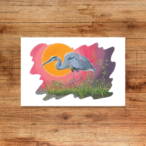 Walking With The Harvest Moon (Fine Art Print) | Zoe Mae Art