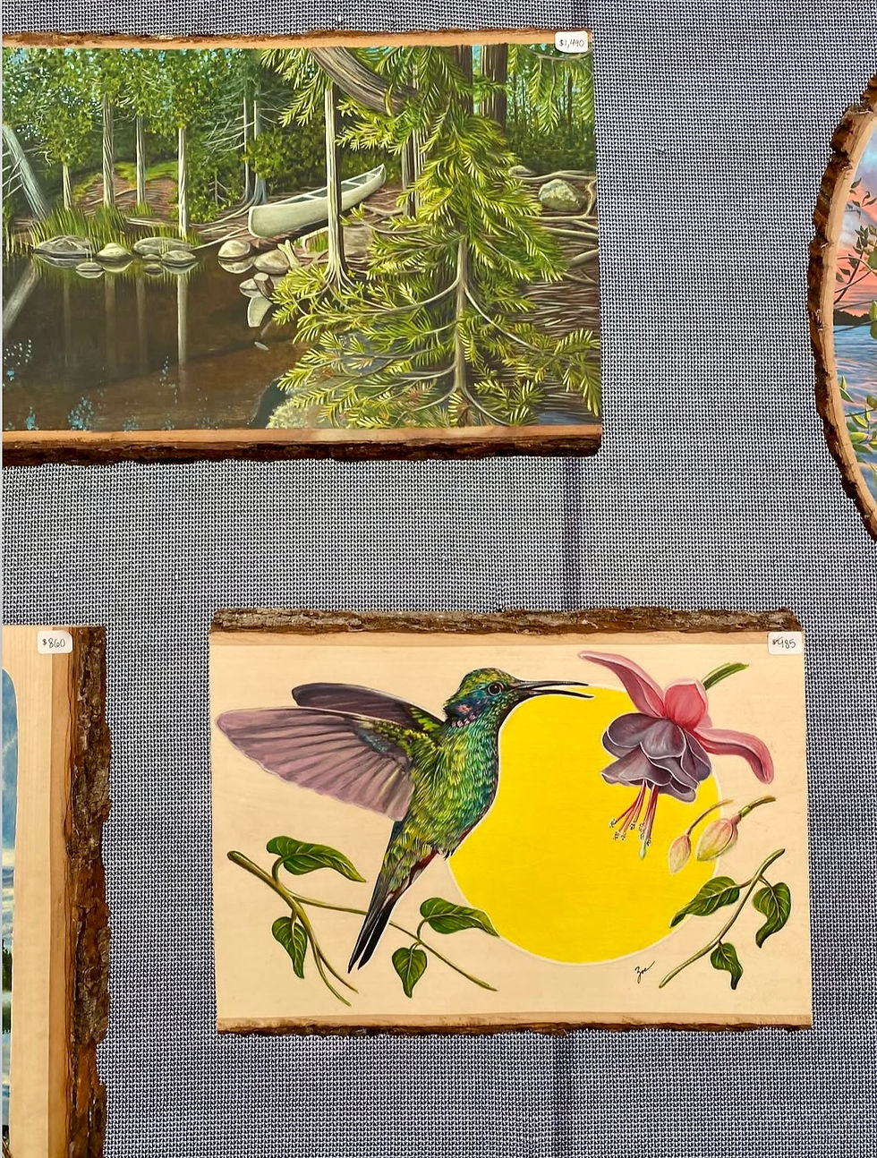 Thumbnail: Hummingbird Aglow (Fine Art Print)
