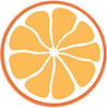 Zoe Mae Art Logo, Citrus Slice