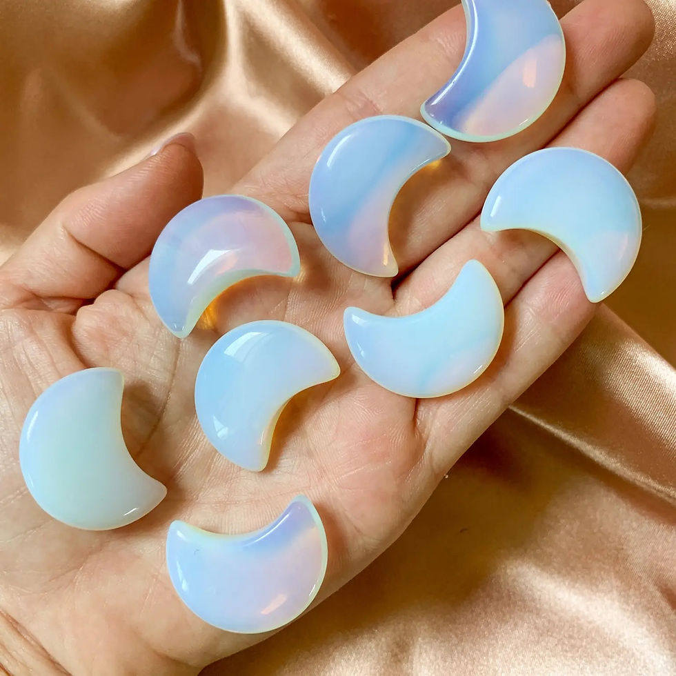 Opalite Moon Gemstone