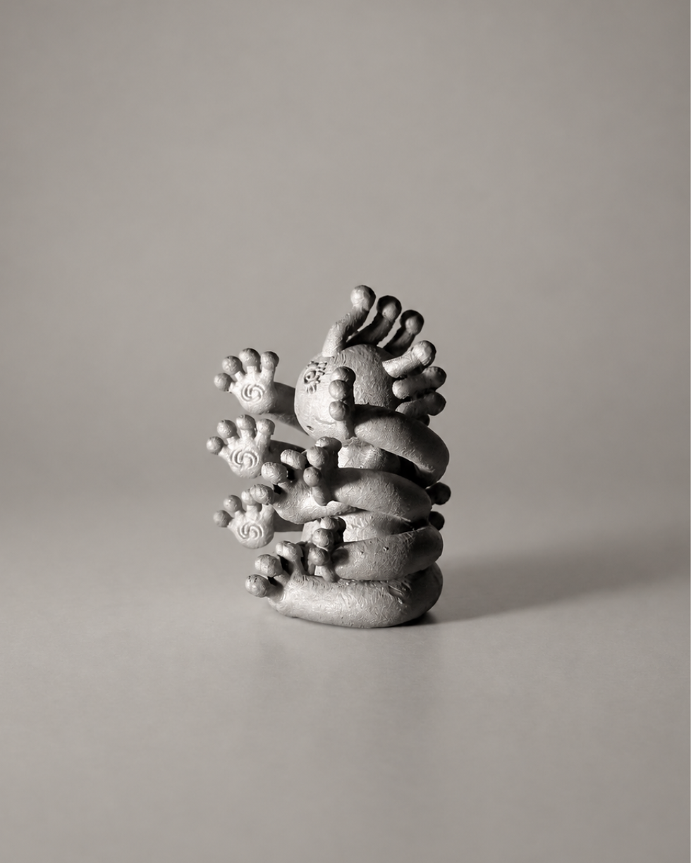 Thumbnail: [Pre-Order] Praying Axolotl Metal Figure