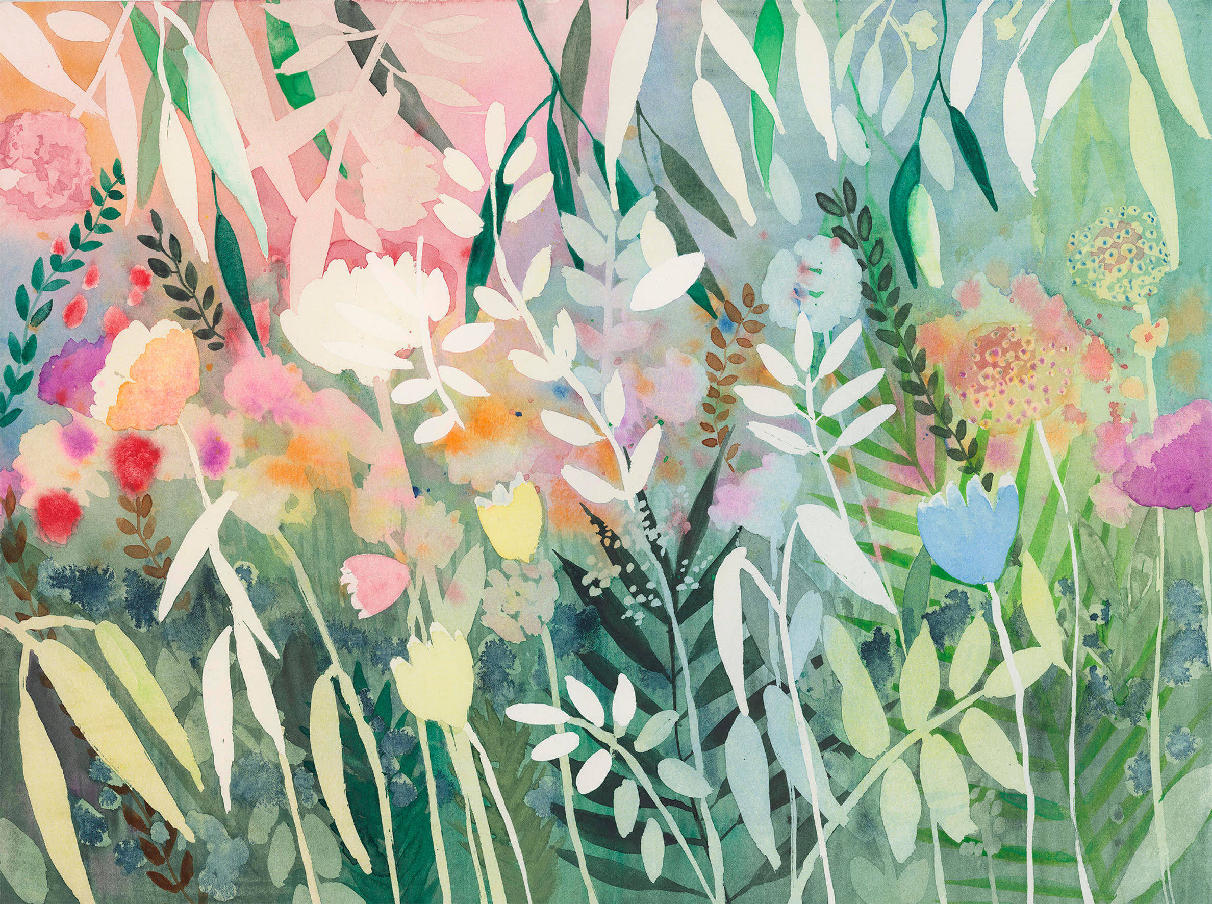 Glitter - horizontal painting