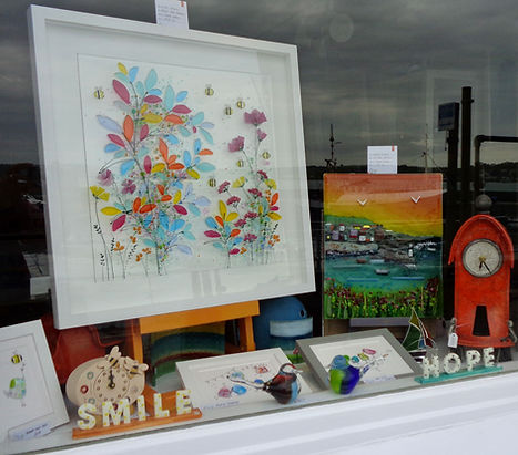 Fused Glass at The Picture House Gallery Padstow