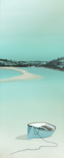 Towards the Camel Trail, acrylic original by Trace 
Goldsmith, available at The Picture House Gallery, Padstow.
