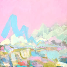 I Love Cornwall, acrylic  original by Lynn Young available at The Picture House Gallery, Padstow.